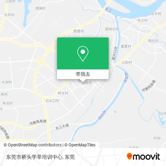 东莞市桥头学莘培训中心地图
