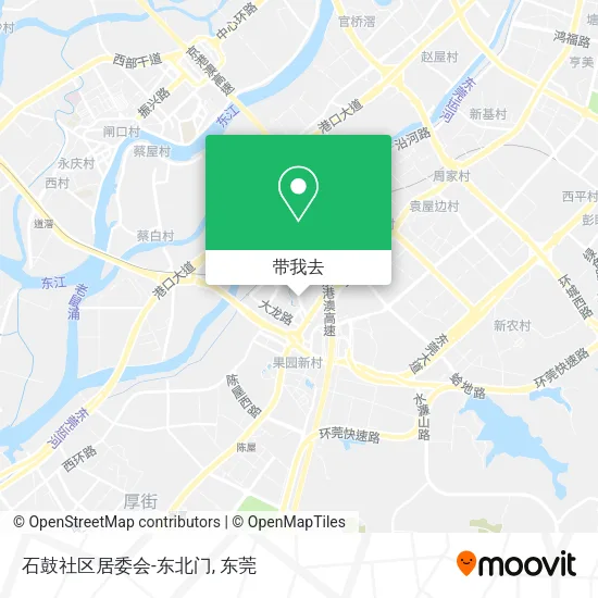 石鼓社区居委会-东北门地图