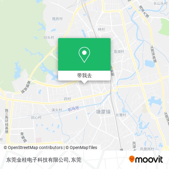 东莞金桂电子科技有限公司地图