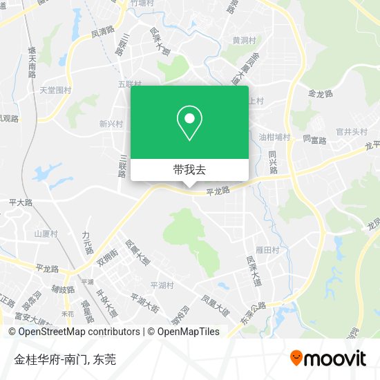 金桂华府-南门地图