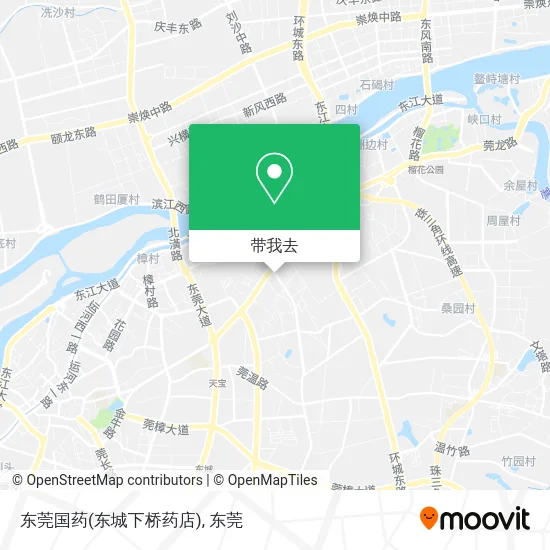 东莞国药(东城下桥药店)地图