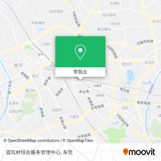 霞坑村综合服务管理中心地图