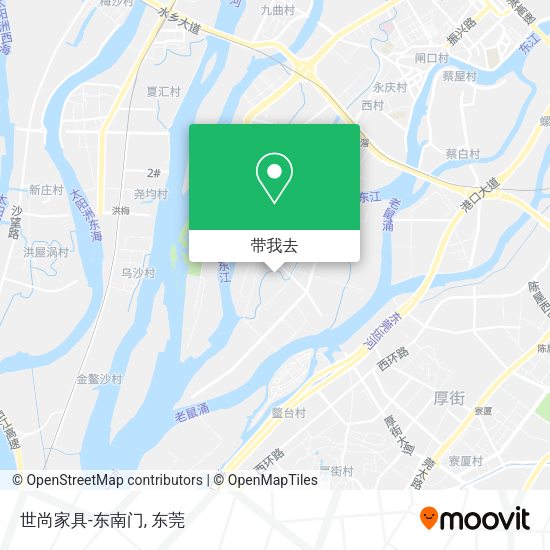世尚家具-东南门地图