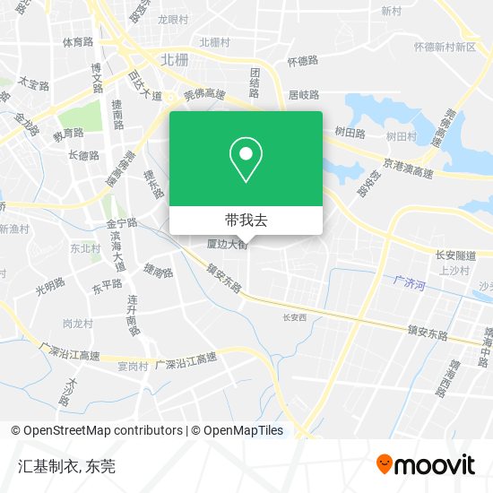 汇基制衣地图