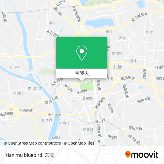 tian mu bluebird地图