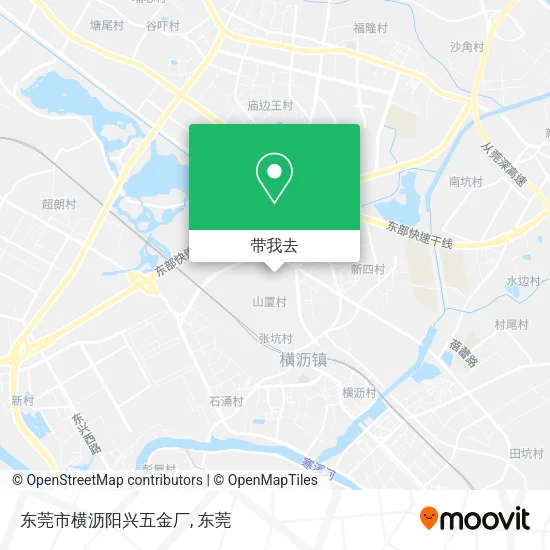 东莞市横沥阳兴五金厂地图