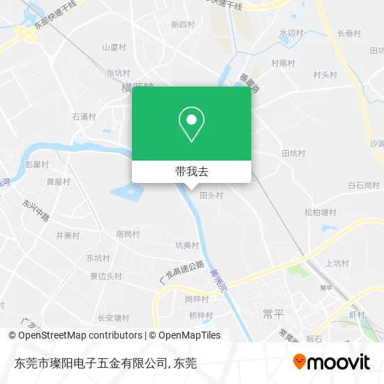 东莞市璨阳电子五金有限公司地图