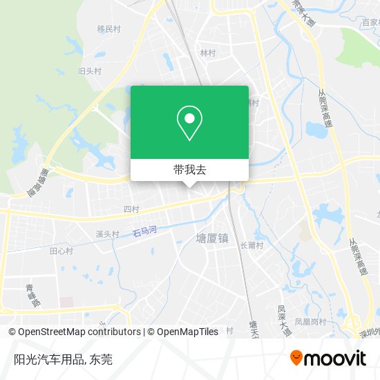 阳光汽车用品地图