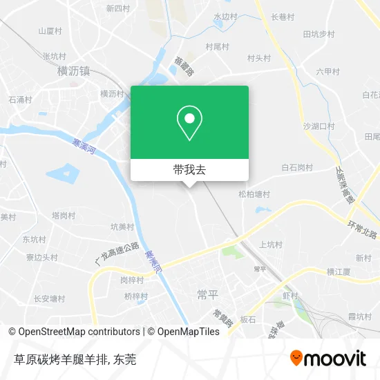 草原碳烤羊腿羊排地图