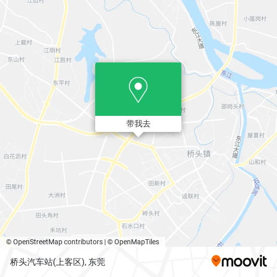 桥头汽车站(上客区)地图