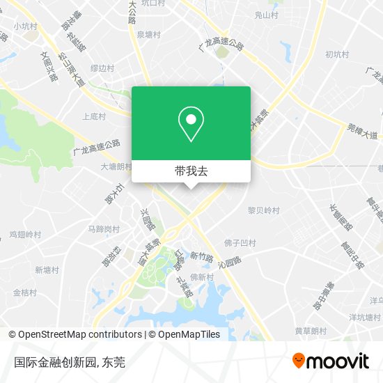 国际金融创新园地图