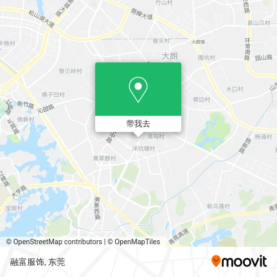 融富服饰地图