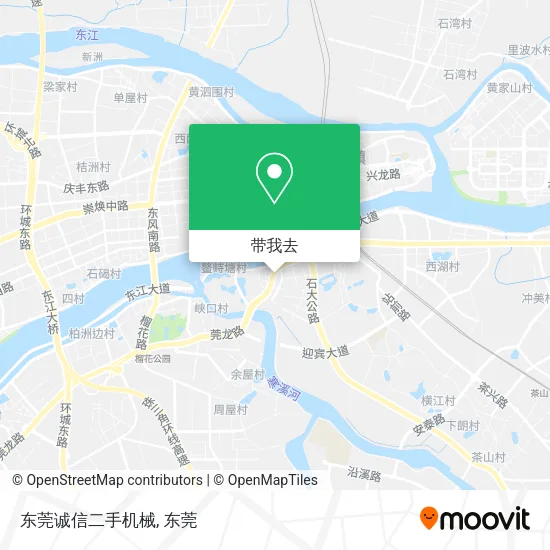 东莞诚信二手机械地图