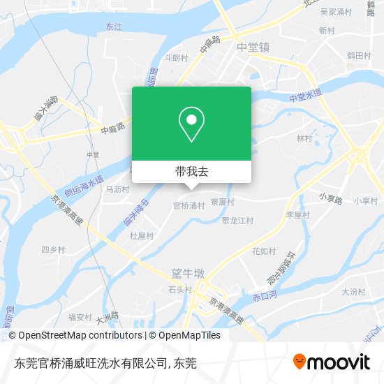 东莞官桥涌威旺洗水有限公司地图