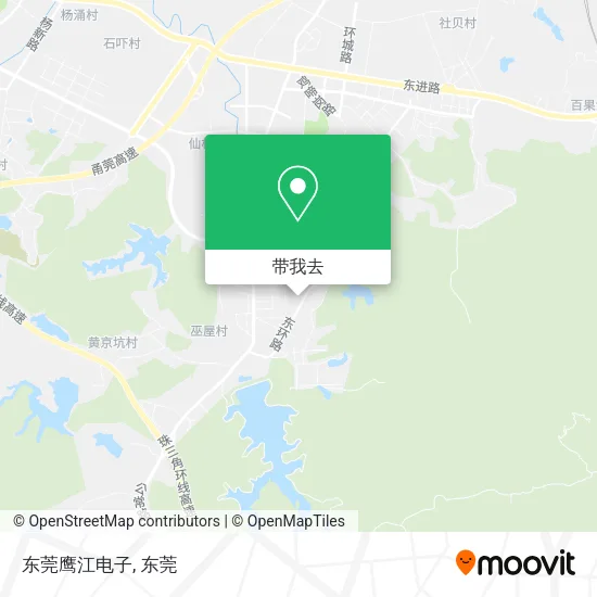 东莞鹰江电子地图