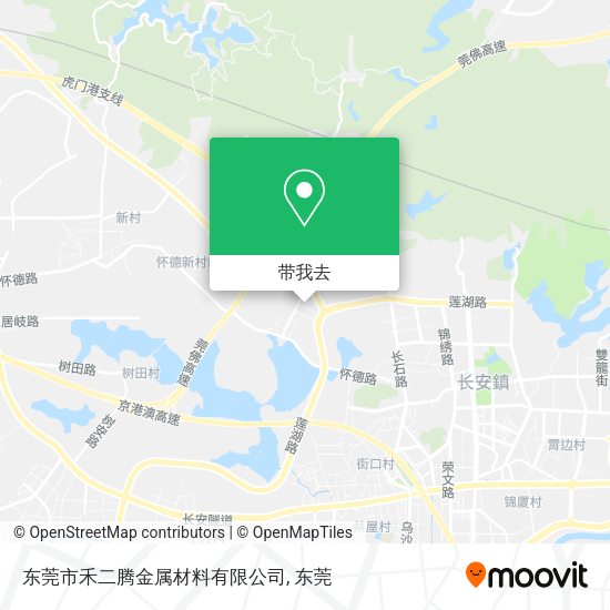 东莞市禾二腾金属材料有限公司地图