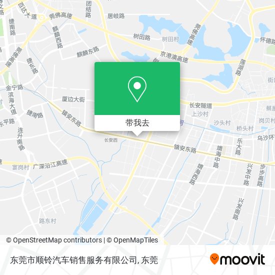 东莞市顺铃汽车销售服务有限公司地图