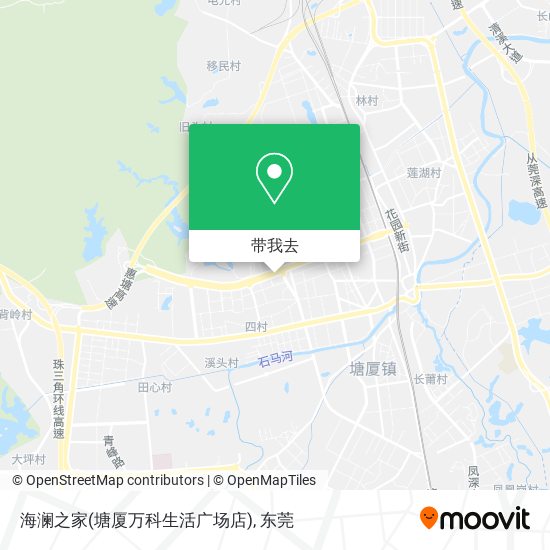 海澜之家(塘厦万科生活广场店)地图