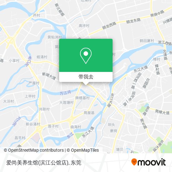 爱尚美养生馆(滨江公馆店)地图