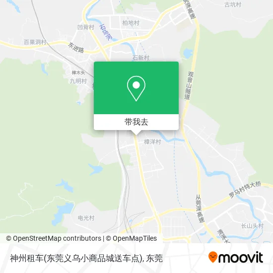 神州租车(东莞义乌小商品城送车点)地图