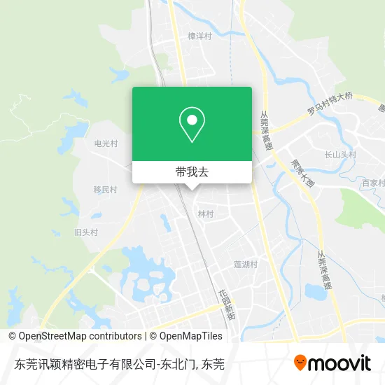 东莞讯颖精密电子有限公司-东北门地图