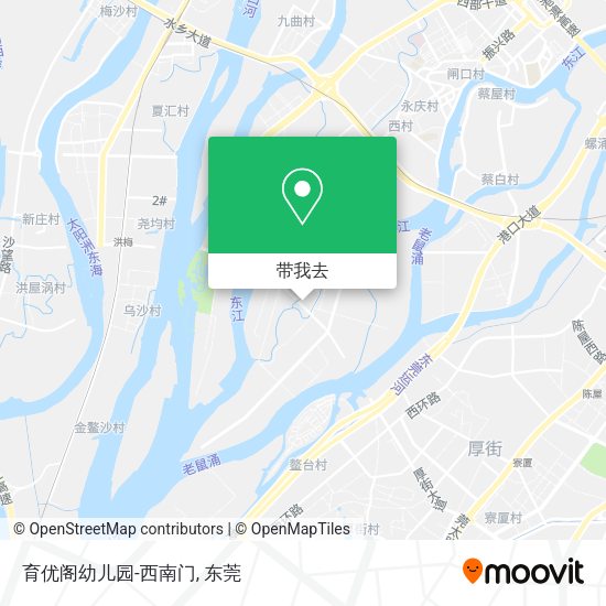 育优阁幼儿园-西南门地图