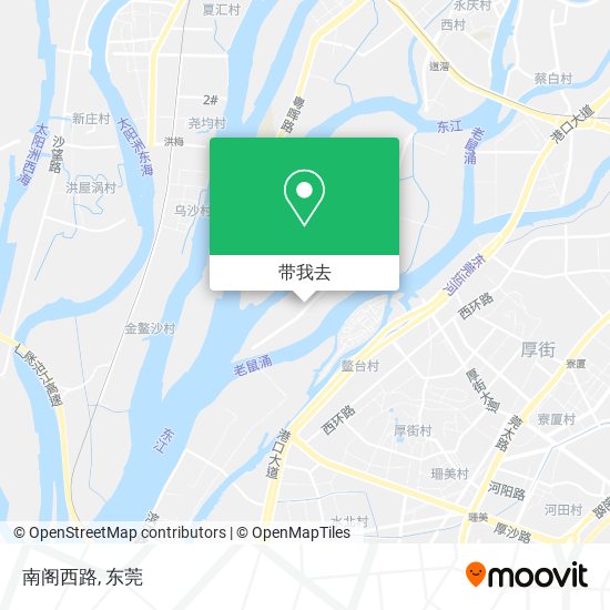 南阁西路地图