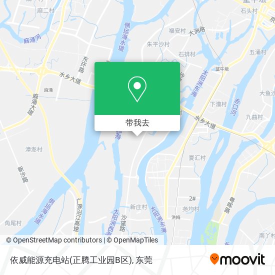 依威能源充电站(正腾工业园B区)地图