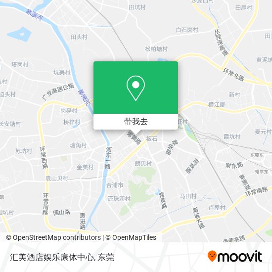 汇美酒店娱乐康体中心地图