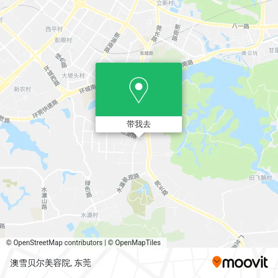 澳雪贝尔美容院地图