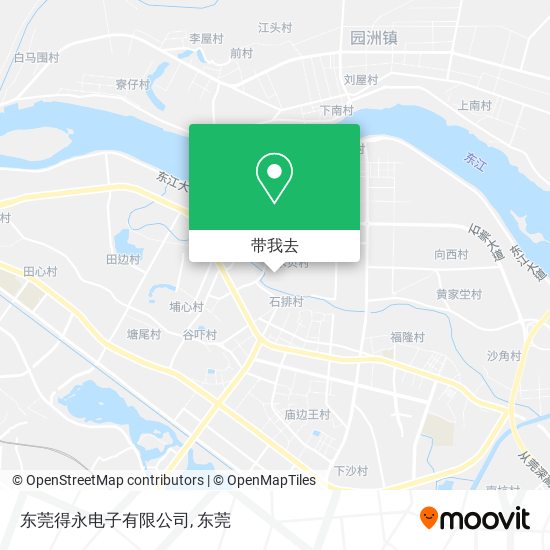东莞得永电子有限公司地图