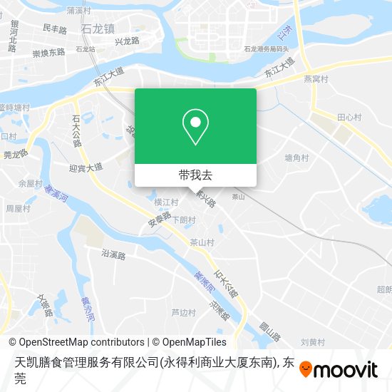 天凯膳食管理服务有限公司(永得利商业大厦东南)地图