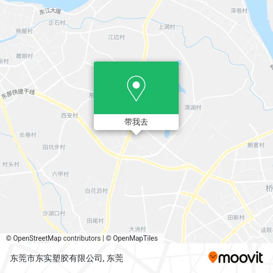 东莞市东实塑胶有限公司地图