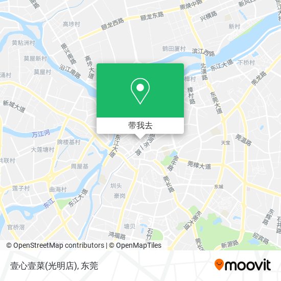 壹心壹菜(光明店)地图