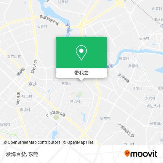 发海百货地图
