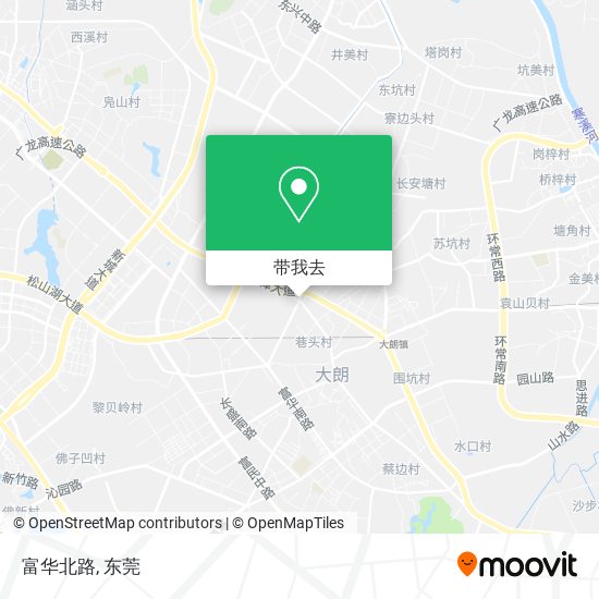 富华北路地图