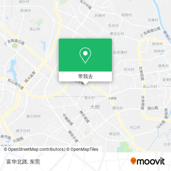富华北路地图