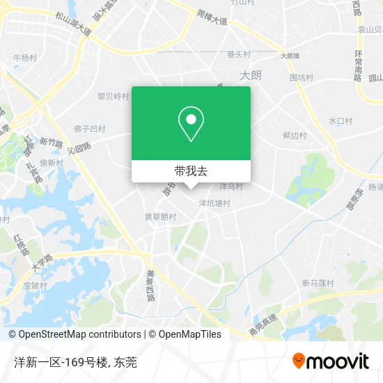 洋新一区-169号楼地图