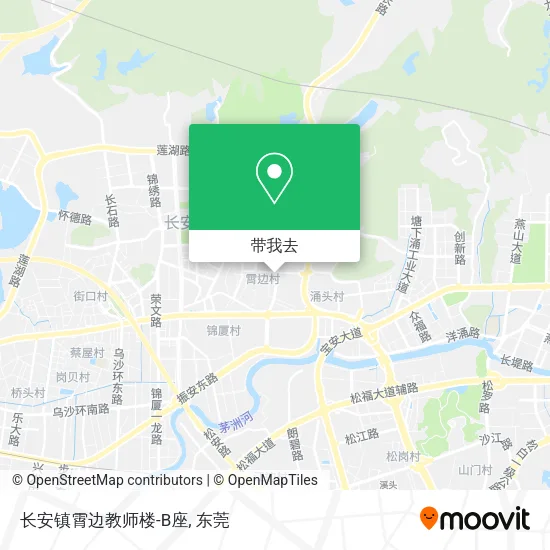 长安镇霄边教师楼-B座地图