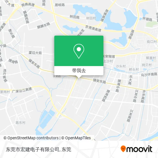 东莞市宏建电子有限公司地图