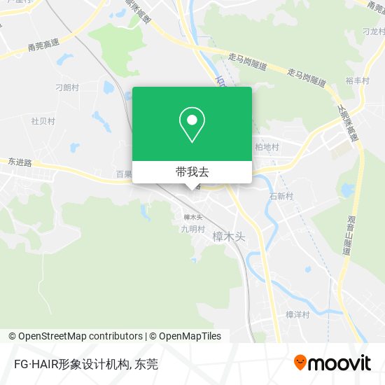 FG·HAIR形象设计机构地图