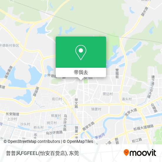 普普风FGFEEL(怡安百货店)地图