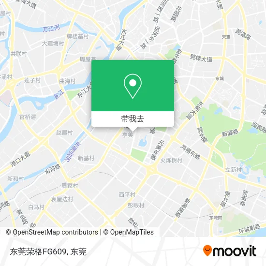 东莞荣格FG609地图