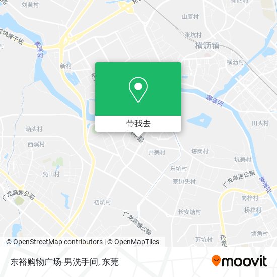 东裕购物广场-男洗手间地图