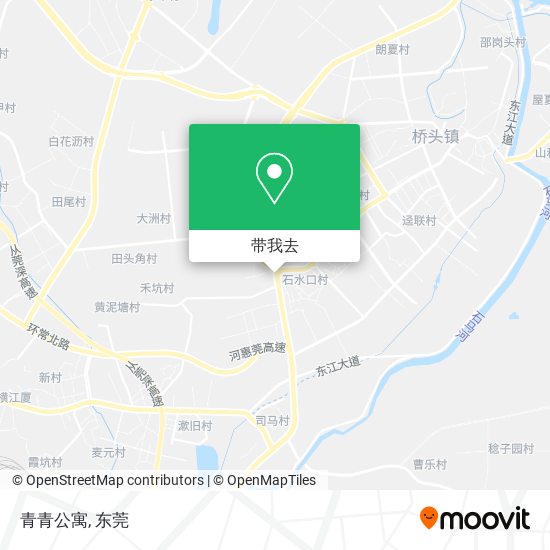 青青公寓地图