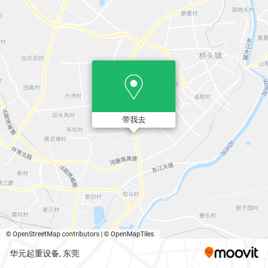 华元起重设备地图