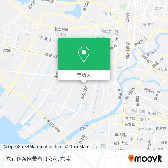 东正链条网带有限公司地图