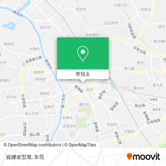 妮娜发型屋地图