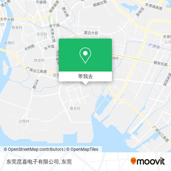 东莞昆嘉电子有限公司地图