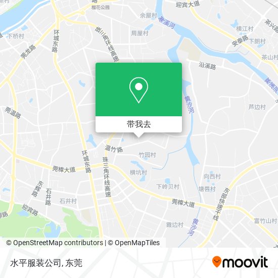 水平服装公司地图